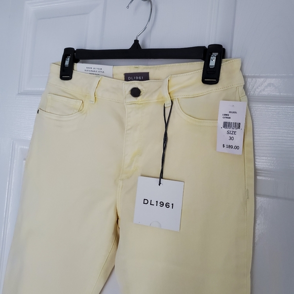 NEW DL1961 Florence Crop Mid-Rise Skinny Jeans - Picture 4 of 7